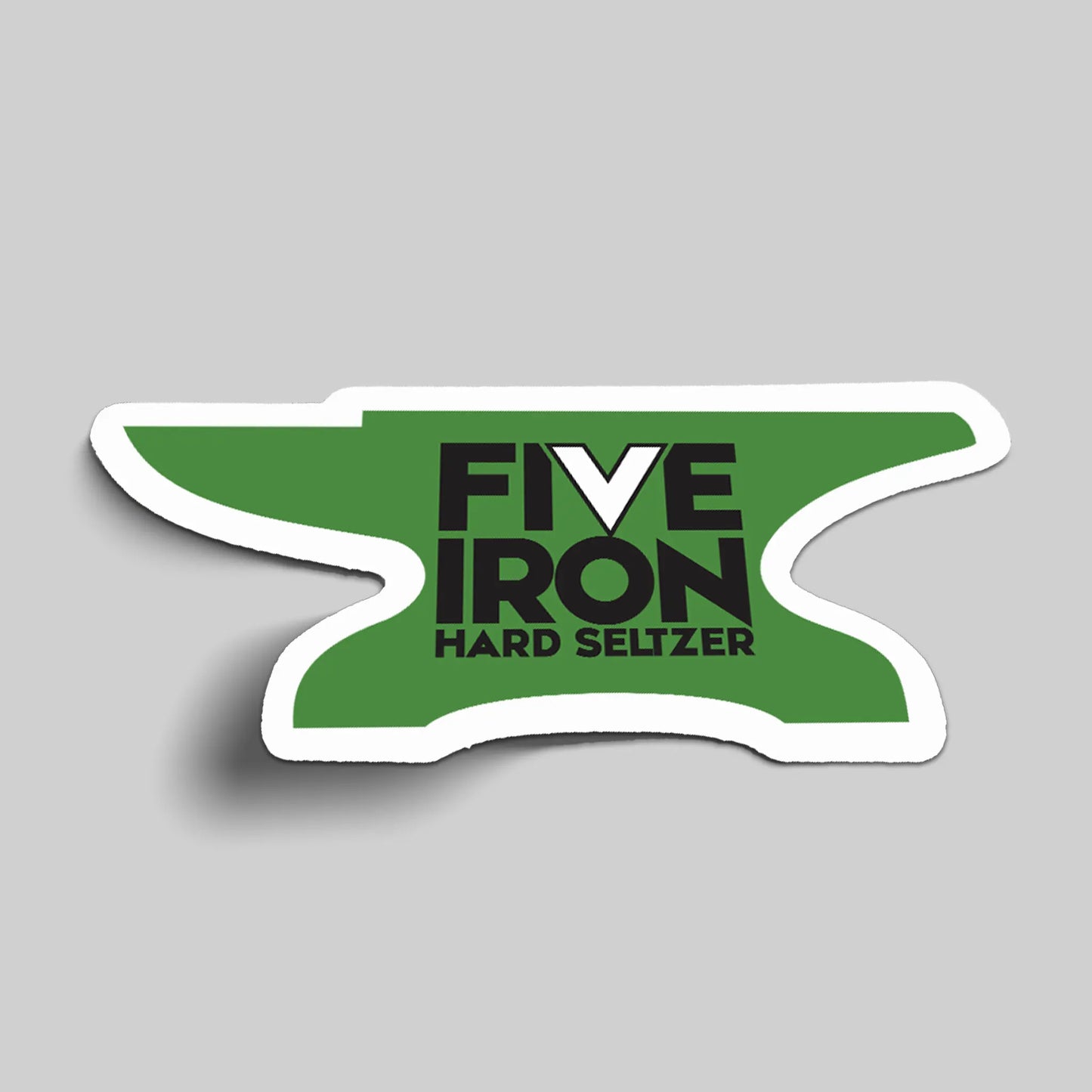 Five Iron Anvil Sticker
