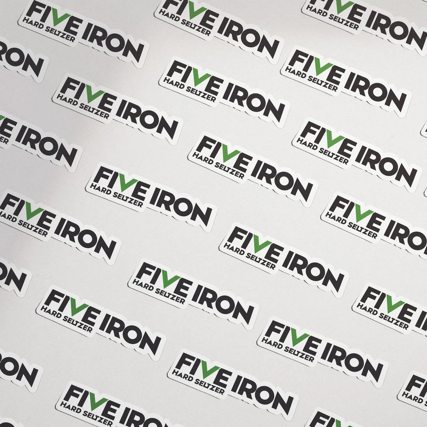 Five Iron Logo Sticker
