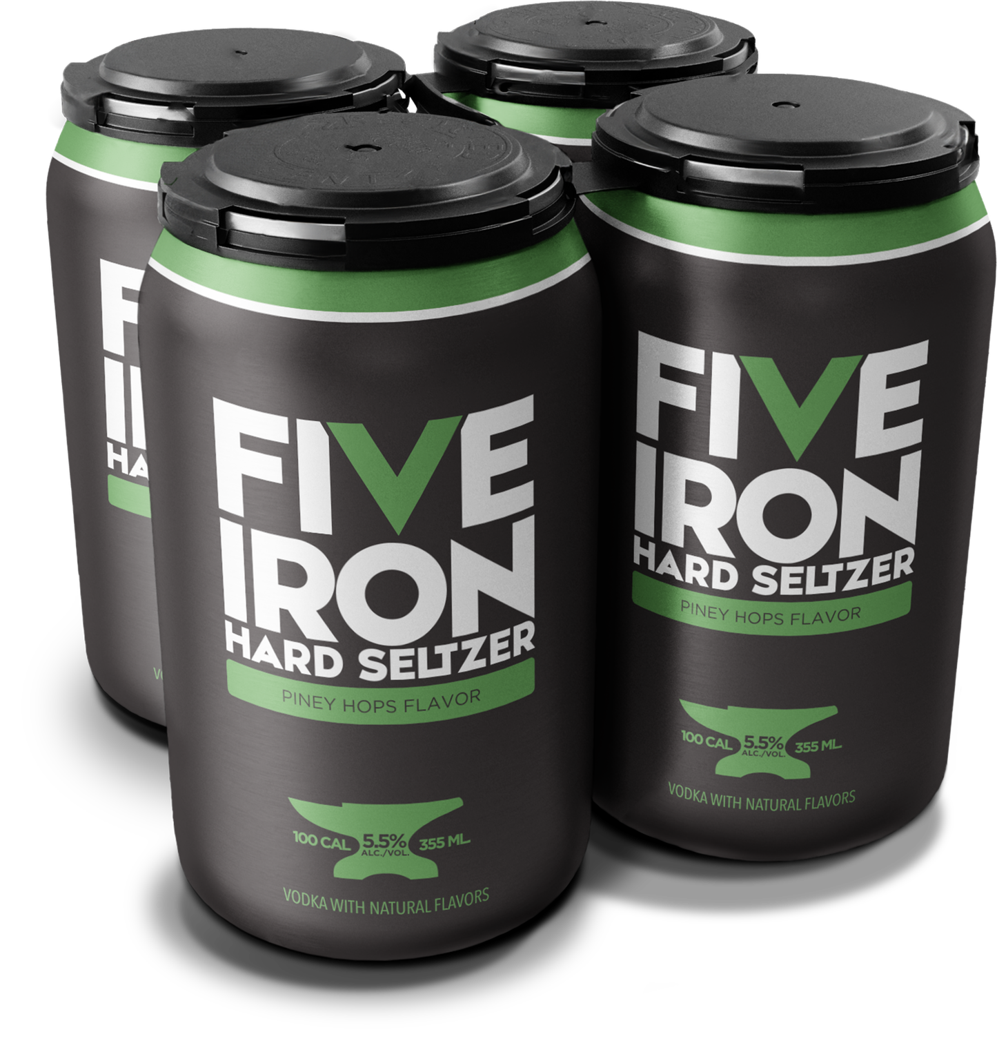 Five Iron Hard Seltzer Piney Hops 4-Packs