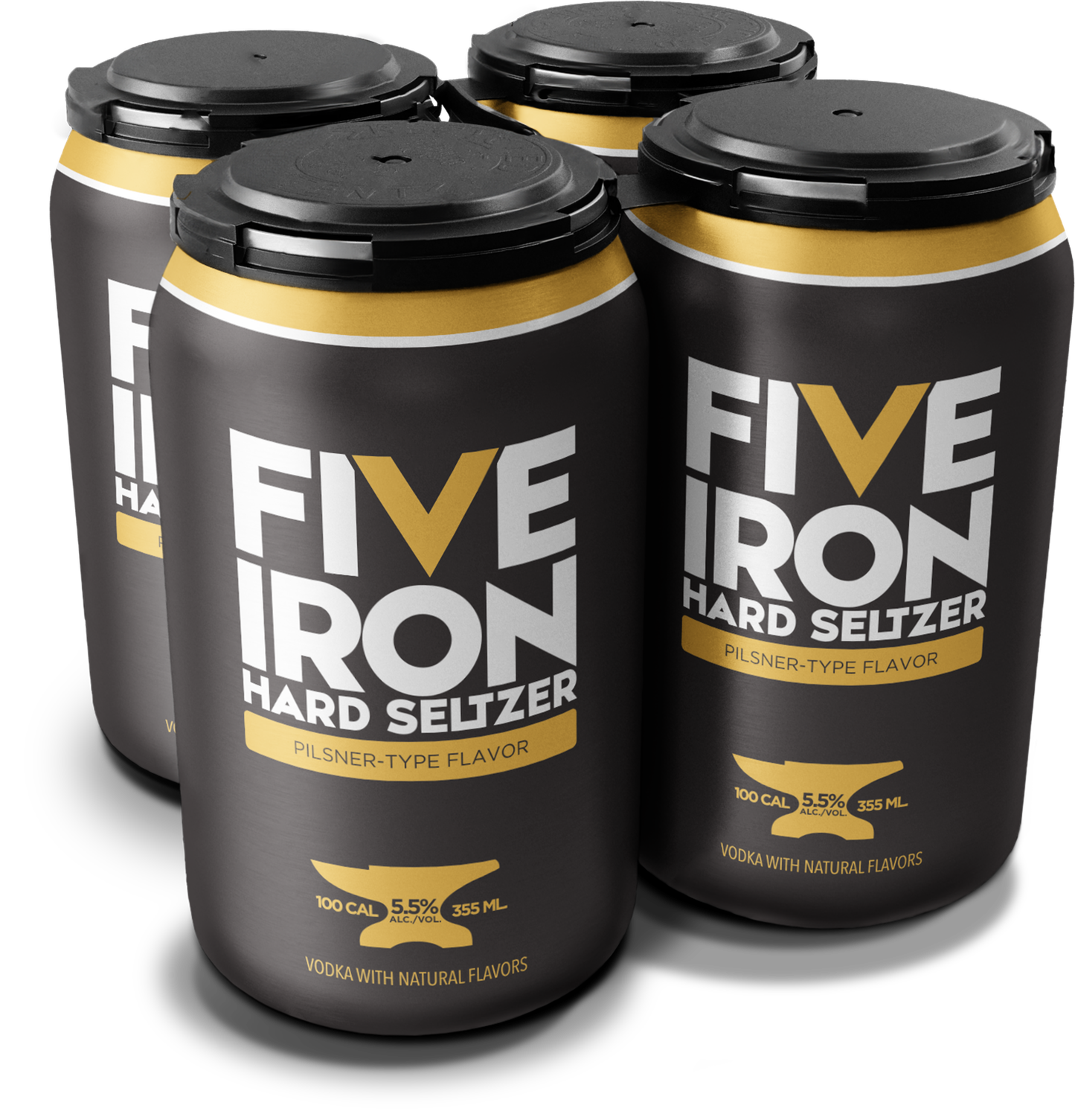 Five Iron Hard Seltzer Pilsner type 4-Packs